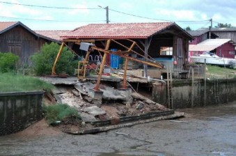 Gujan Canal Ouest Réfection quai Laugarou (1).JPG