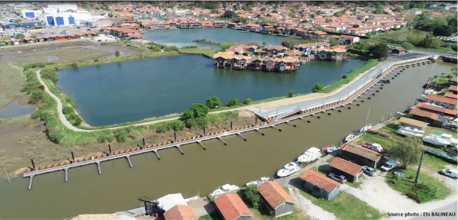 Gujan Gujan Sécurisation Ostréa Edulis Vue arérienne 1.JPG Gujan Gujan Sécurisation Ostréa Edulis Vue arérienne 1.JPG